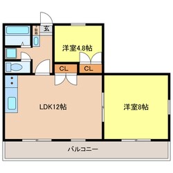 コンパスローズ白浜の物件間取画像